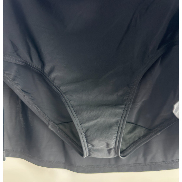 NWT Swim by Cacique Lane Bryant Swim Skort Shorts + Skirt Black Plus Size 28 - Picture 5 of 8